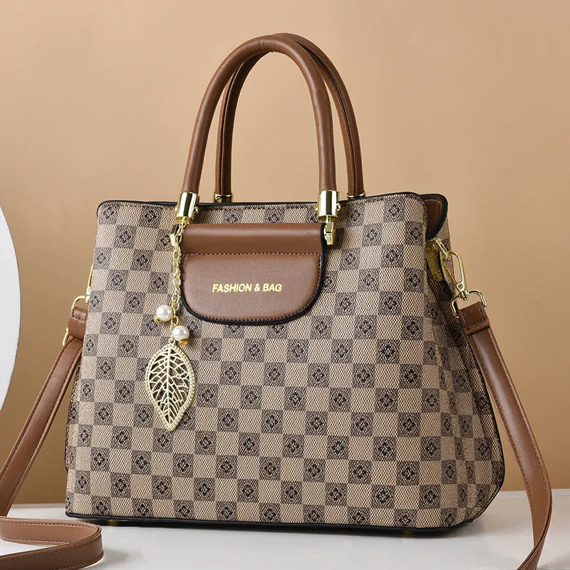 Bolsa Couro Damasco